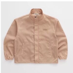 Madhappy Nylon Oversized Full Zip‎ Jacket Caramel Medium / Unisex (C)